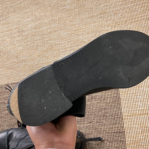 J.Crew pebbled leather flat booties - Picture 8 of 9